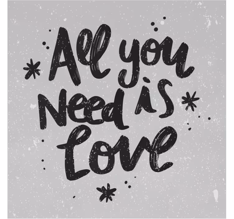Inspirational message art podstavek za kozarce s citati - TenStickers