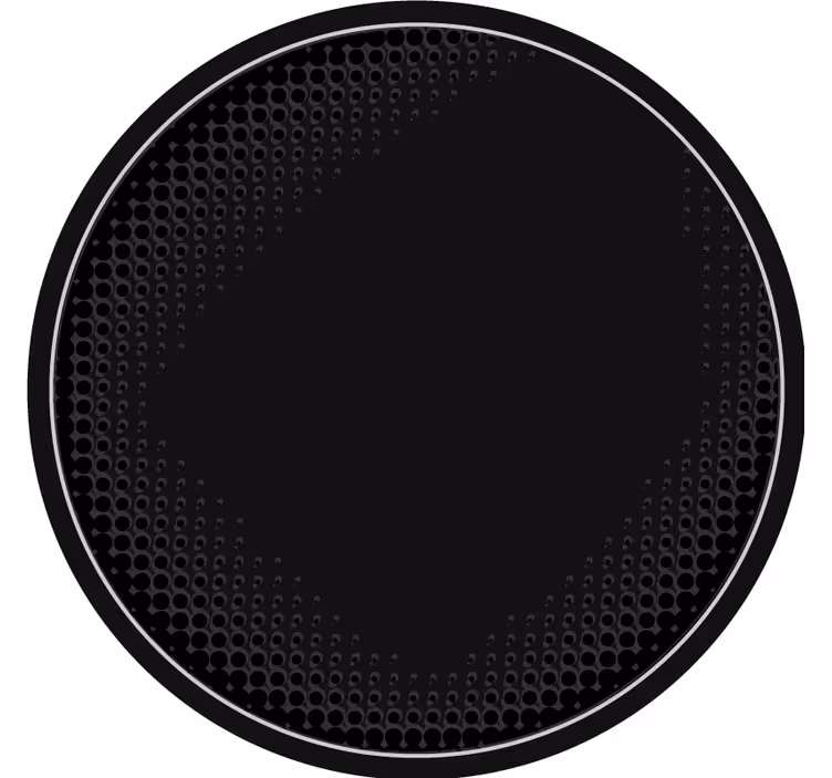 Textured circular surface podstavek za kozarce pivo - TenStickers