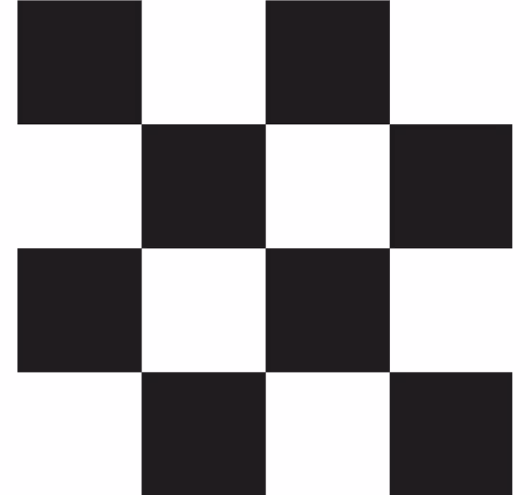 Checkerboard pattern surface podstavki s teksturnim učinkom - TenStickers