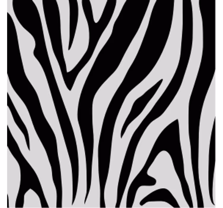 Zebra stripe pattern podstavki s teksturnim učinkom - TenStickers