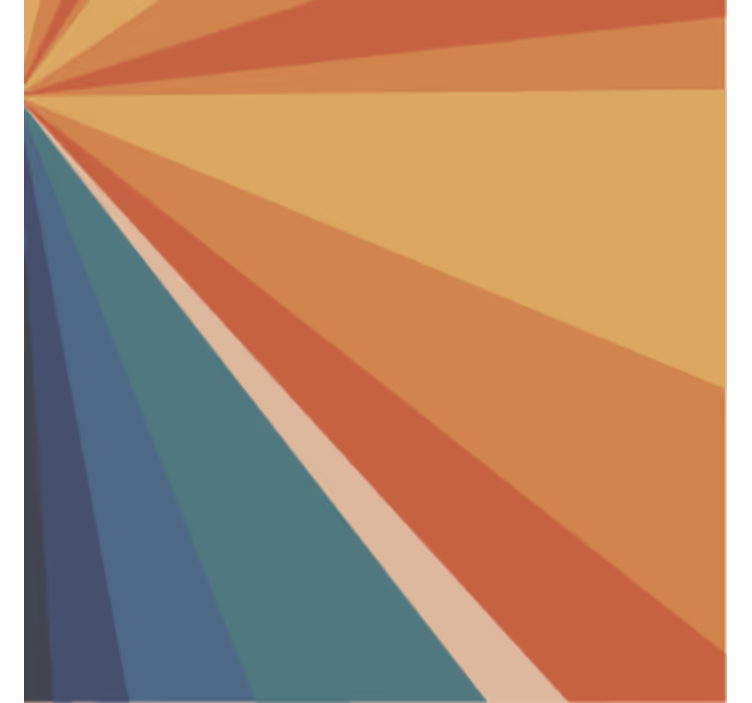 Geometric color rays podstavki s teksturnim učinkom - TenStickers