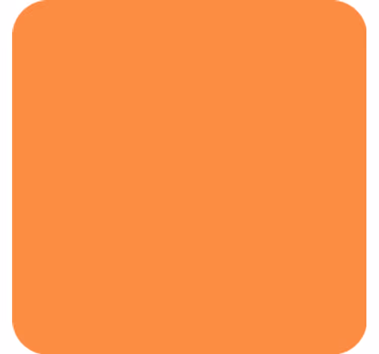Podstavki s teksturnim učinkom enostavna oranžna površina - TenStickers