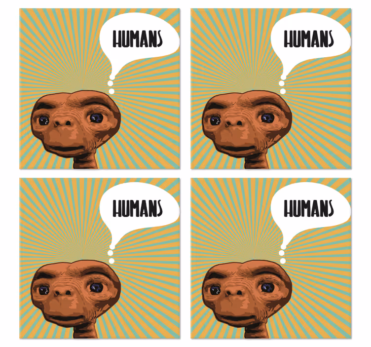 Et razmišljanje o človeških podstavkih - TenStickers