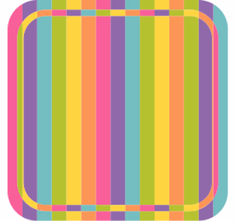 Vibrant colorful pattern podstavek za kozarce pivski - TenStickers