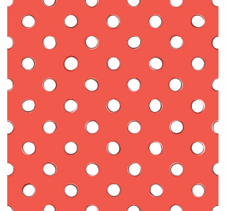 Polka dot motif podstavki s teksturnim učinkom - TenStickers