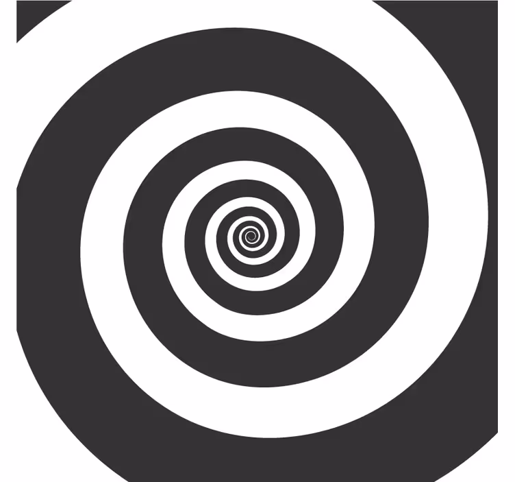Spiral pattern contrast podstavki s teksturnim učinkom - TenStickers