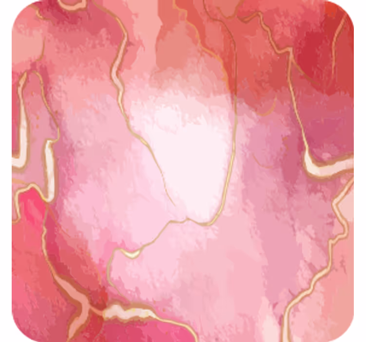 Flowing pink marble podstavki s teksturnim učinkom - TenStickers