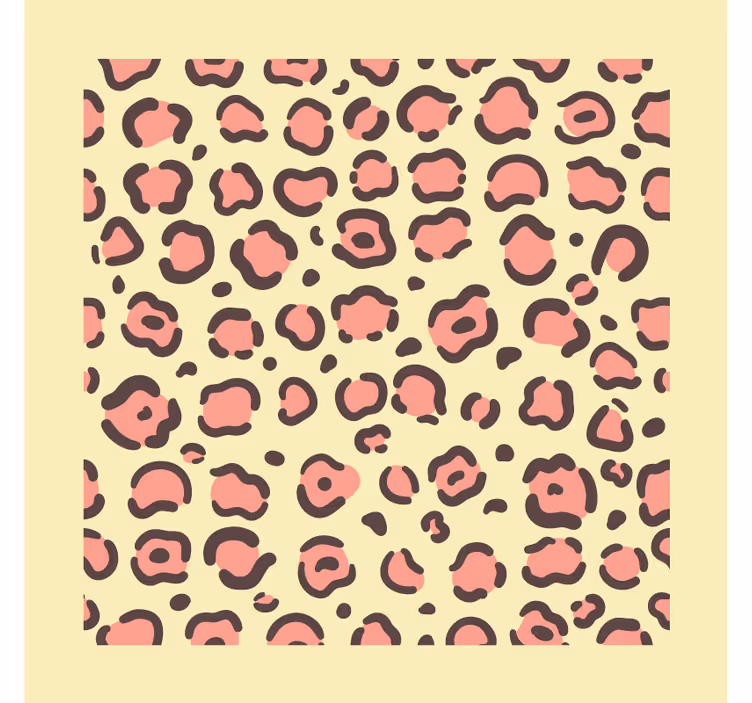 Leopard spot motif sodobni podstavki za kozarce - TenStickers