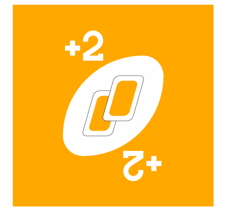 Podstavek za kozarce geeky povezani obliki z številkami - TenStickers