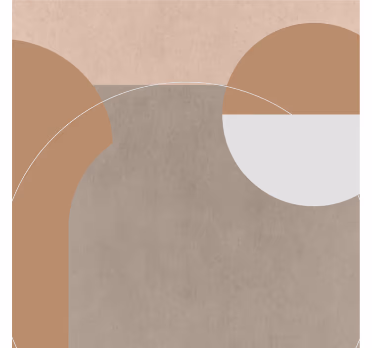 Abstract geometric forms podstavki za kozarce sodobni - TenStickers