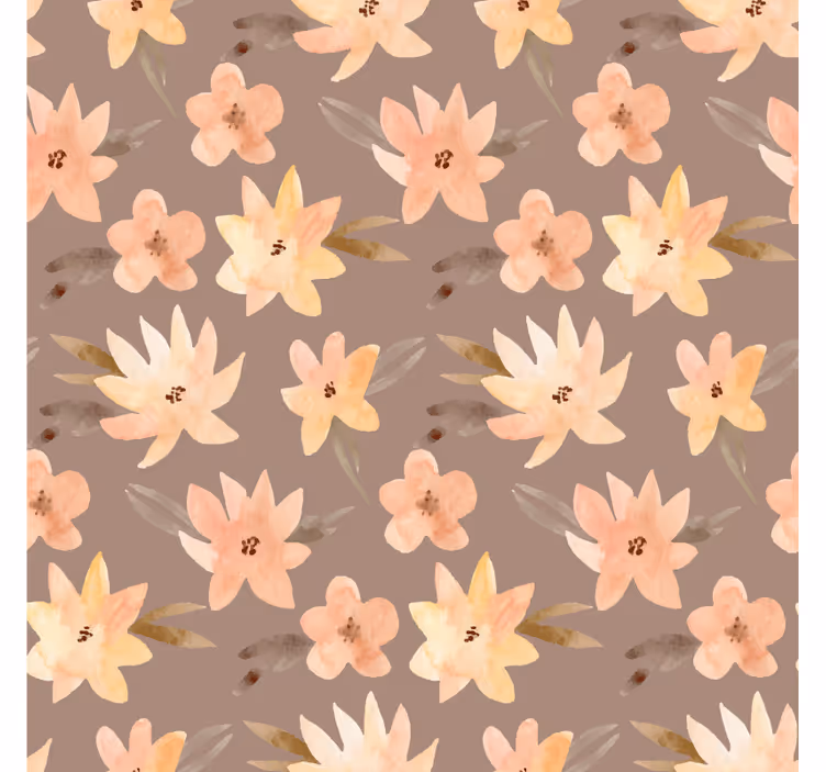 Botanical motif surface podstavki z teksturo - TenStickers