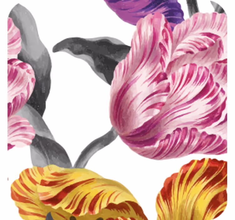 Lively botanical motifs sodobni podstavki za kozarce - TenStickers