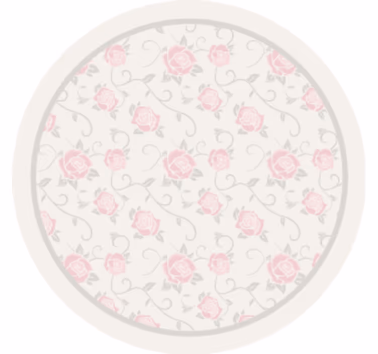 Vintage floral pattern podstavki za kozarce - TenStickers
