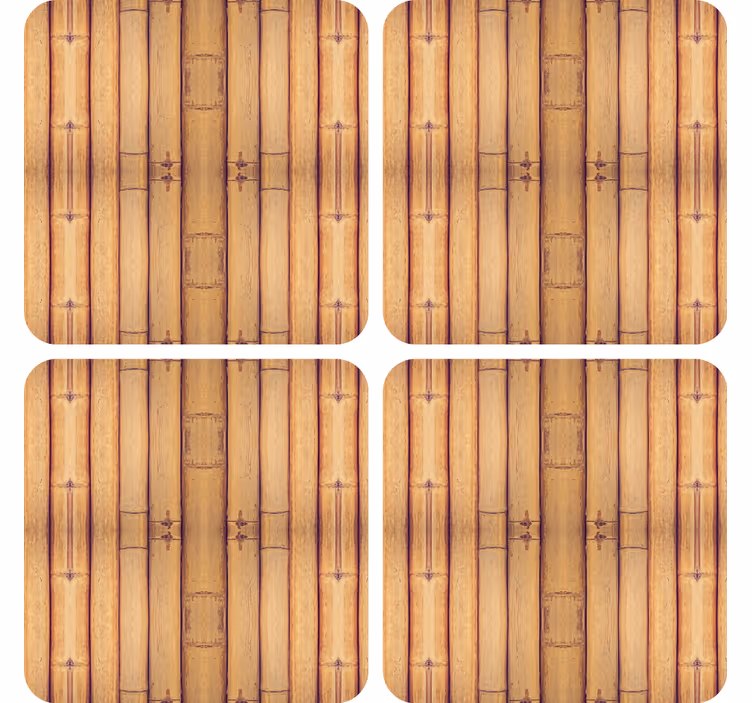 Bamboo textured surface podstavki s teksturnim učinkom - TenStickers