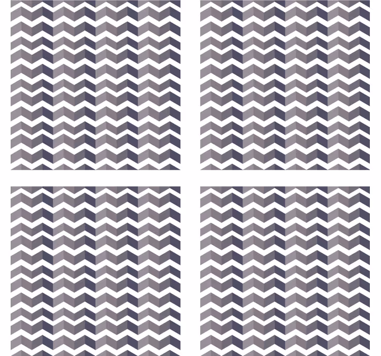Chevron pattern motif podstavki s teksturnim učinkom - TenStickers