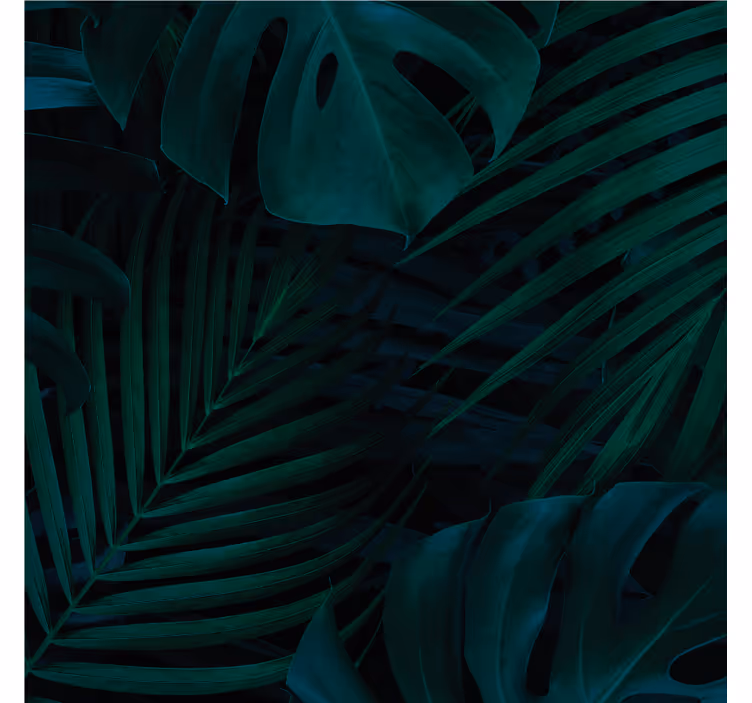 Lush greenery pattern podstavki s teksturnim učinkom - TenStickers