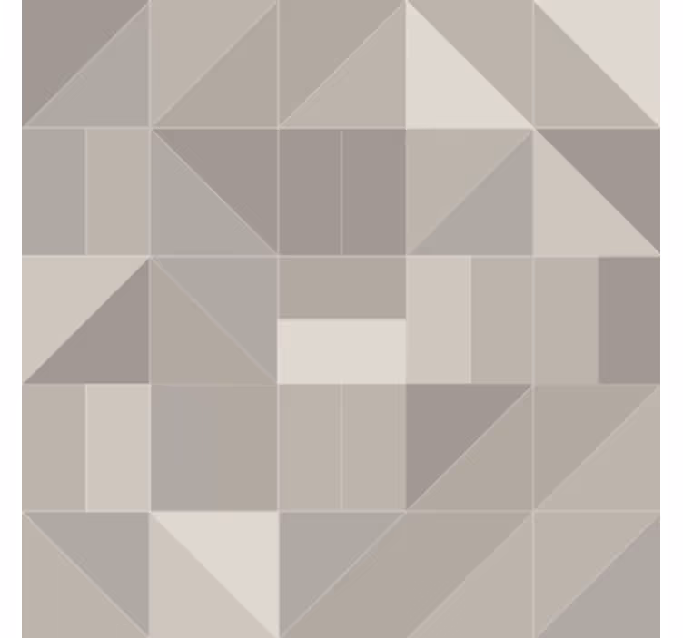 Geometric triangle motif podstavki s teksturnim učinkom - TenStickers
