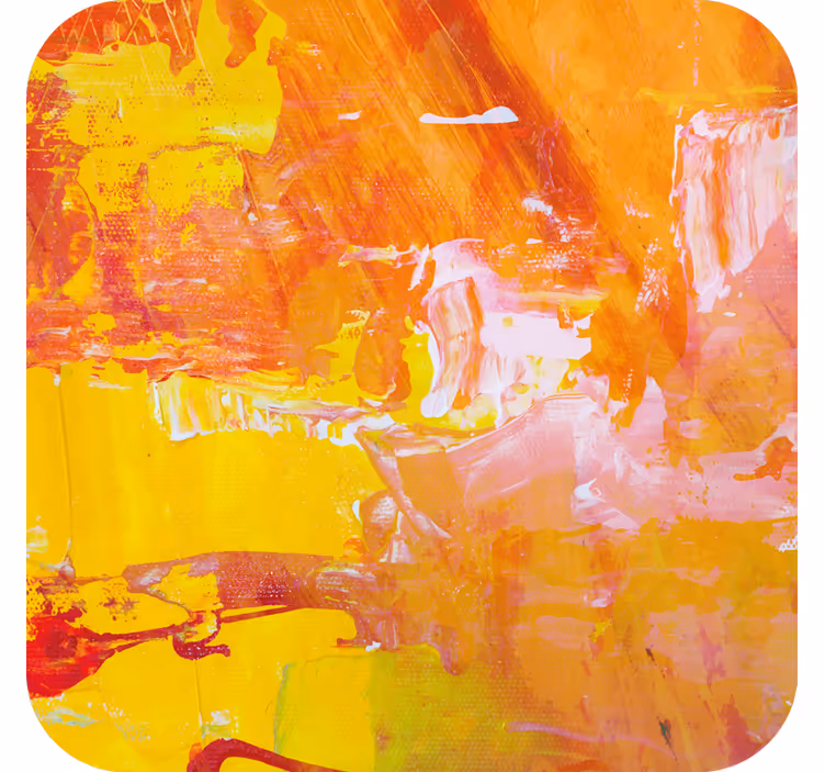 Vibrant abstract splash podstavek za kozarce pivo - TenStickers