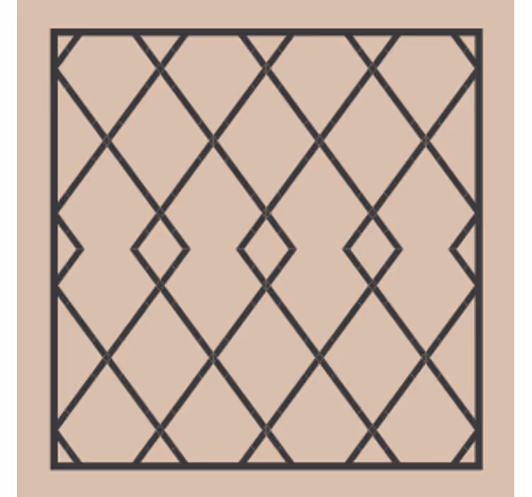 Geometric overlay composition podstavki s teksturnim učinkom - TenStickers