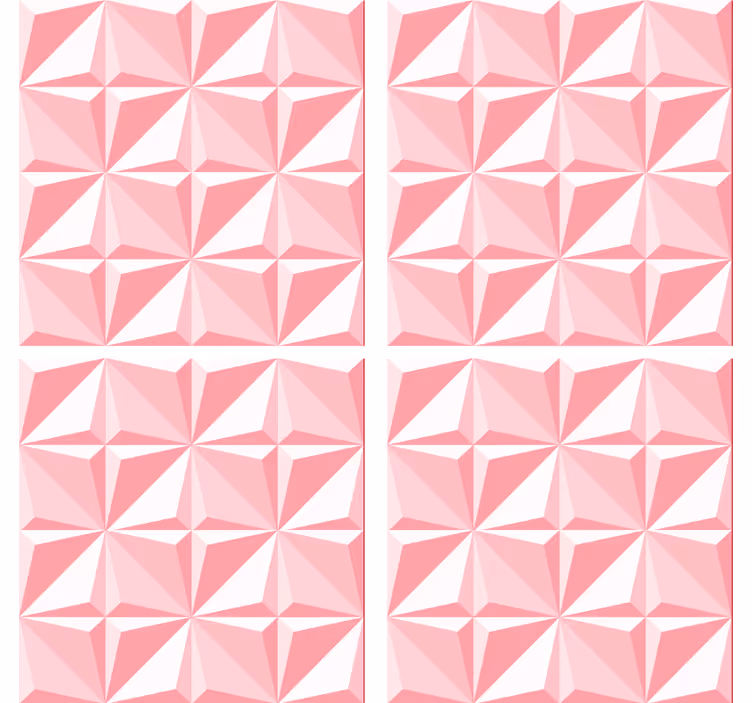 Textured geometric motif podstavki s teksturnim učinkom - TenStickers