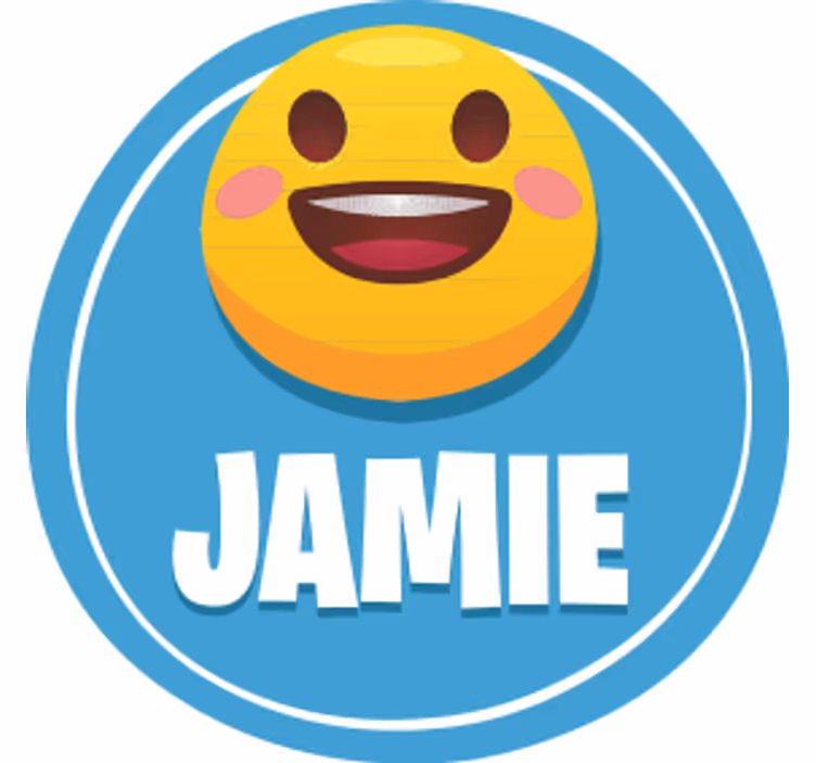 Smiley face personalization personalizirani podstavki - TenStickers