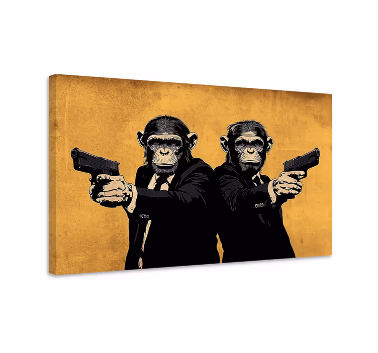 Pulp fiction platno umetniška slika - TenStickers