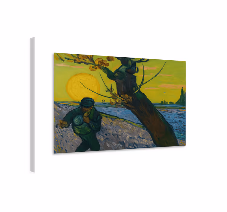 Sejalec van gogh platno umetniška slika - TenStickers
