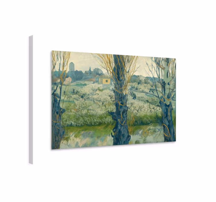 Pogled na arles van gogh platno umetniška slika - TenStickers