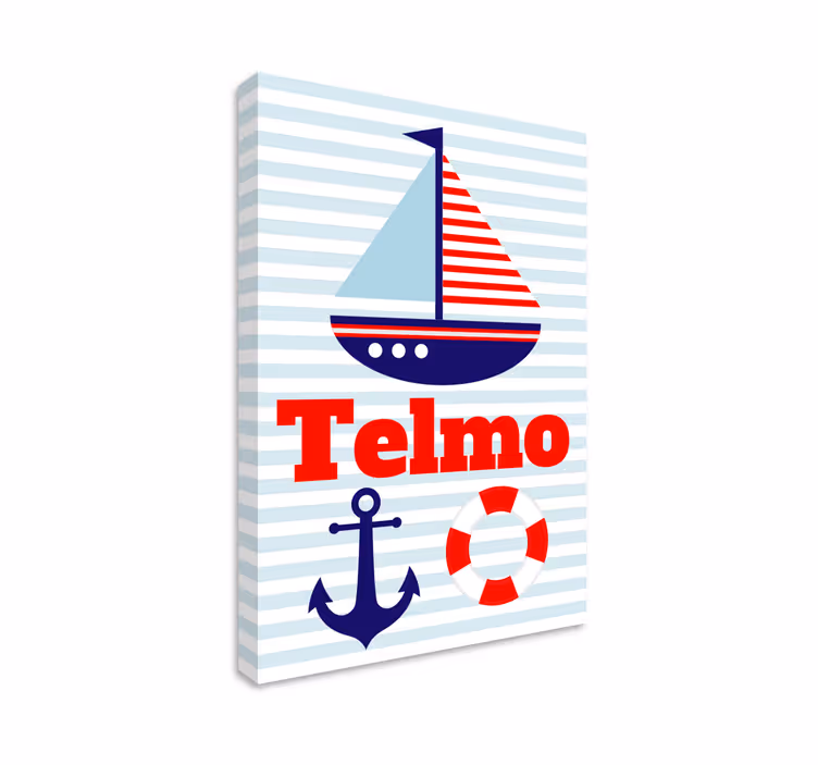 Prilagojeno otroško navtično platno - TenStickers