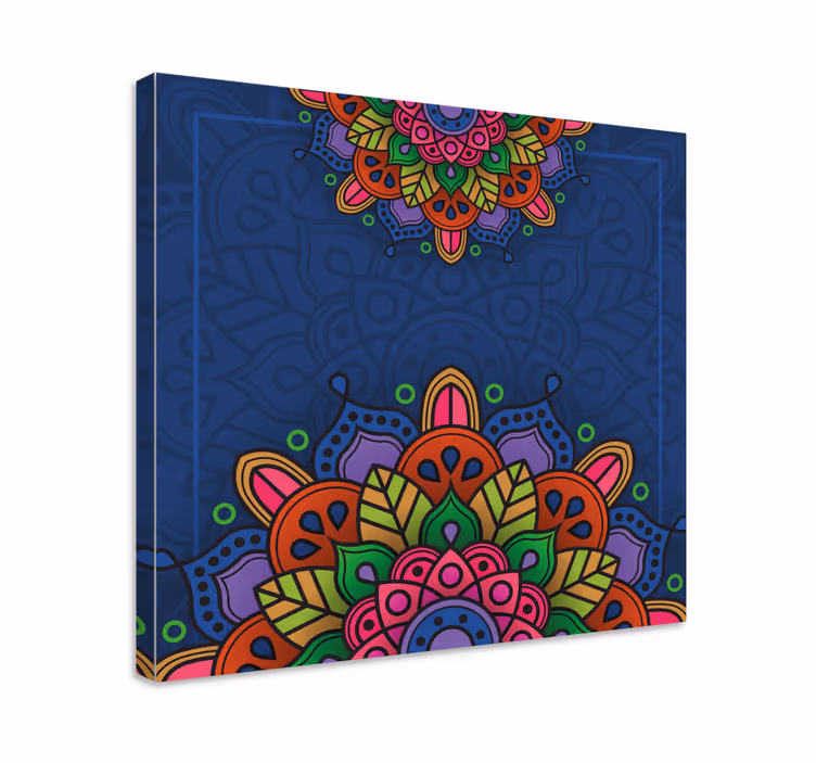 Zapleten vzorec mandale mandala platno za dekoracijo - TenStickers