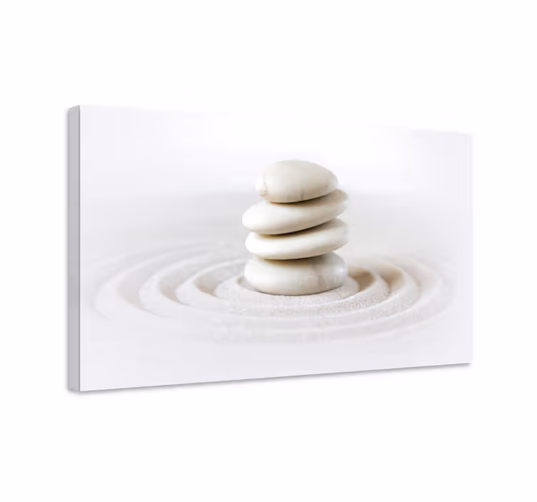 Zen kamni zložijo platno - TenStickers