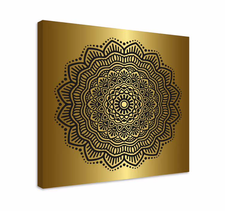Mandala vhodna dvorana platno art - TenStickers
