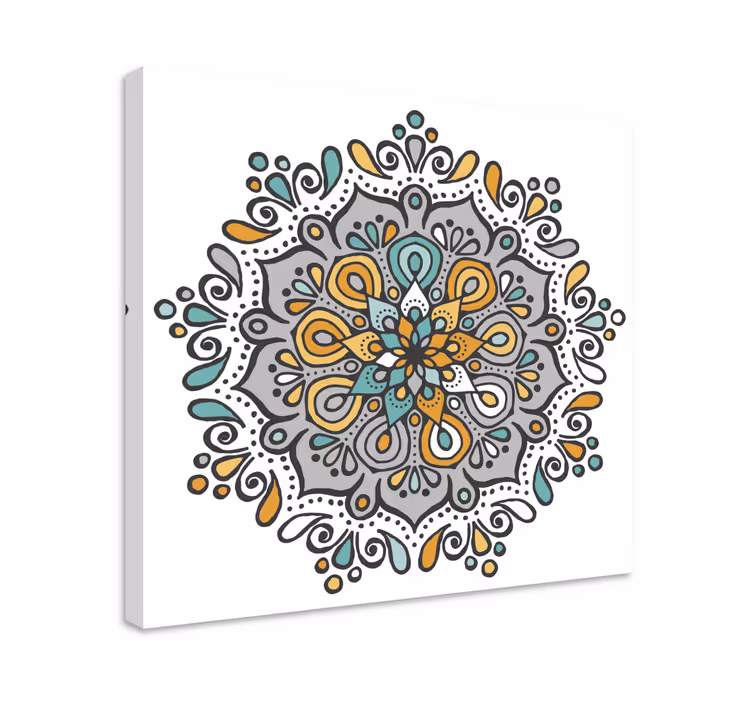 Intricate mandala design mandala platno za dekoracijo - TenStickers