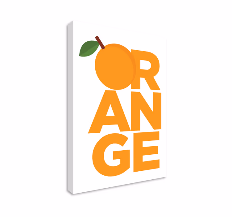 Fresh citrus design slikarska platna s sadjem - TenStickers
