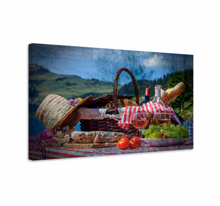 Gorsko sadno platno za piknik - TenStickers