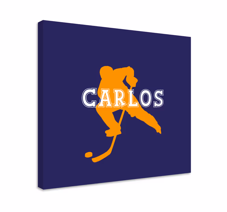 Ice hockey player platno slike šport - TenStickers
