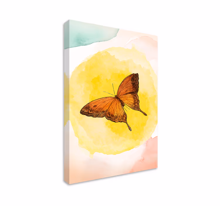 Elegant butterfly design čudovito metuljasto platno - TenStickers
