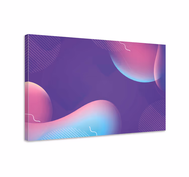 Abstract fluid forms moderno platno slikarstvo - TenStickers