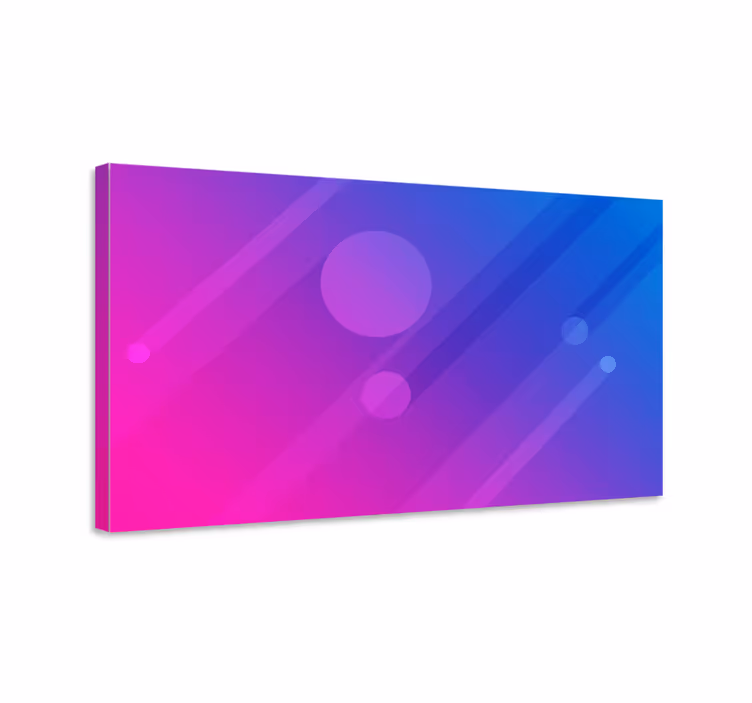 Abstract circle design slikarska platna s sadjem - TenStickers