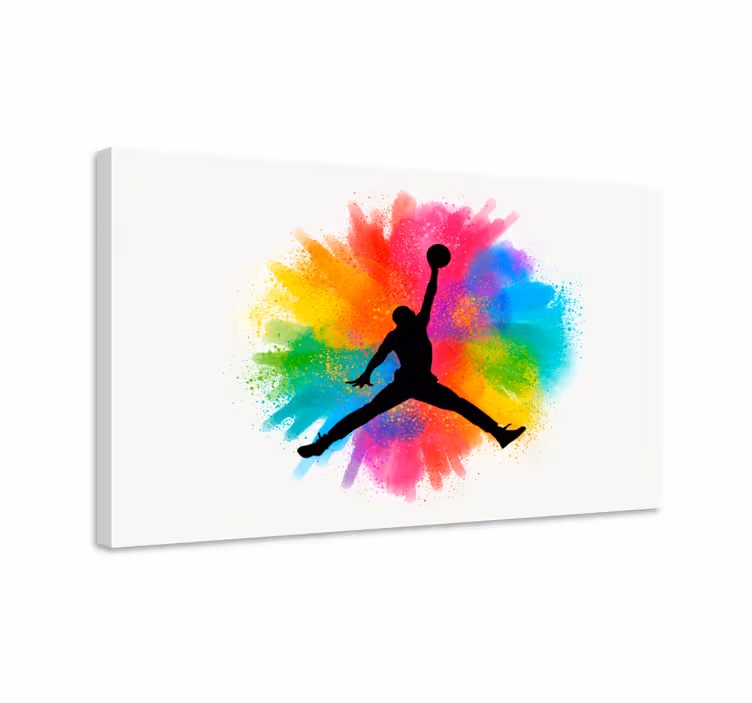 Michael jordan kul košarkarsko najstniško platno - TenStickers