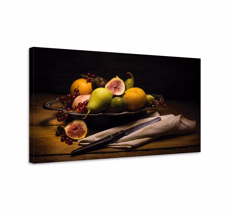 Fruit bowl composition slikarska platna s sadjem - TenStickers