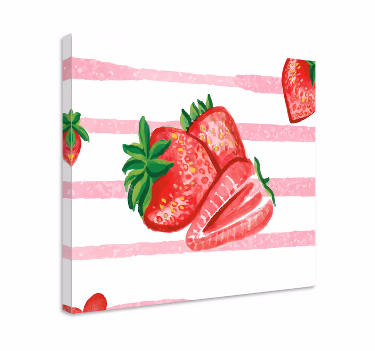 Poslikane jagode s sadnim platnom - TenStickers