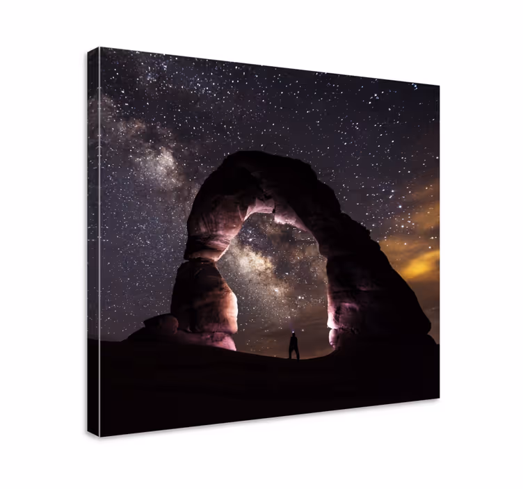 Starlit archway platno slika zemljevidov - TenStickers