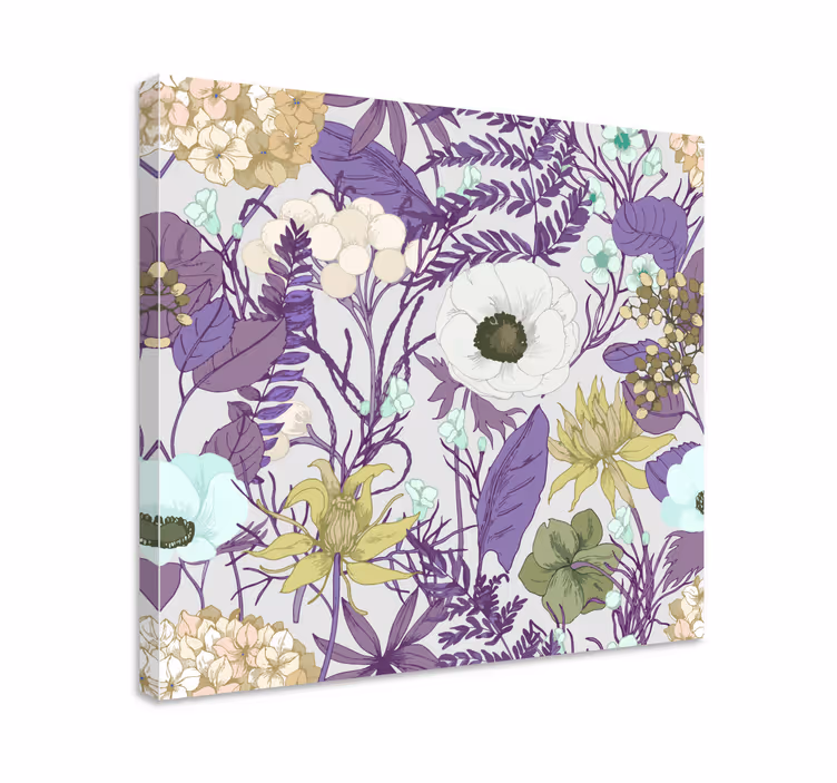 Floral arrangement elegance slikarsko platno z rožami - TenStickers