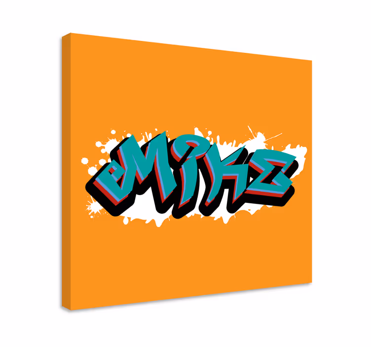 Stylish lettering art platna s črkami in abecedo - TenStickers