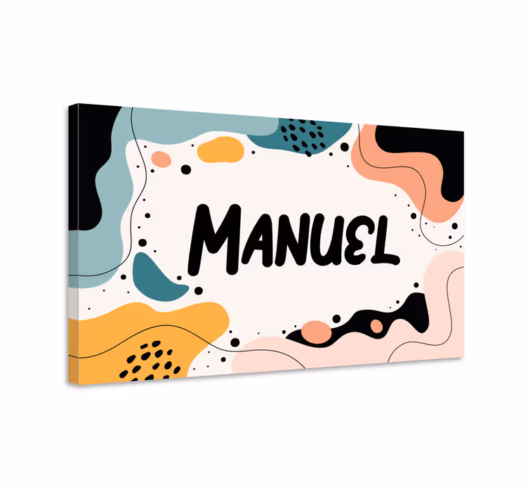 Fun name design prilagodljivo platno za ustvarjanje - TenStickers