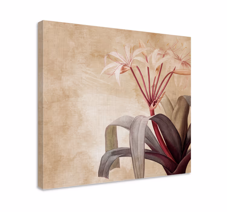 Graceful floral composition slikarsko platno z rožami - TenStickers