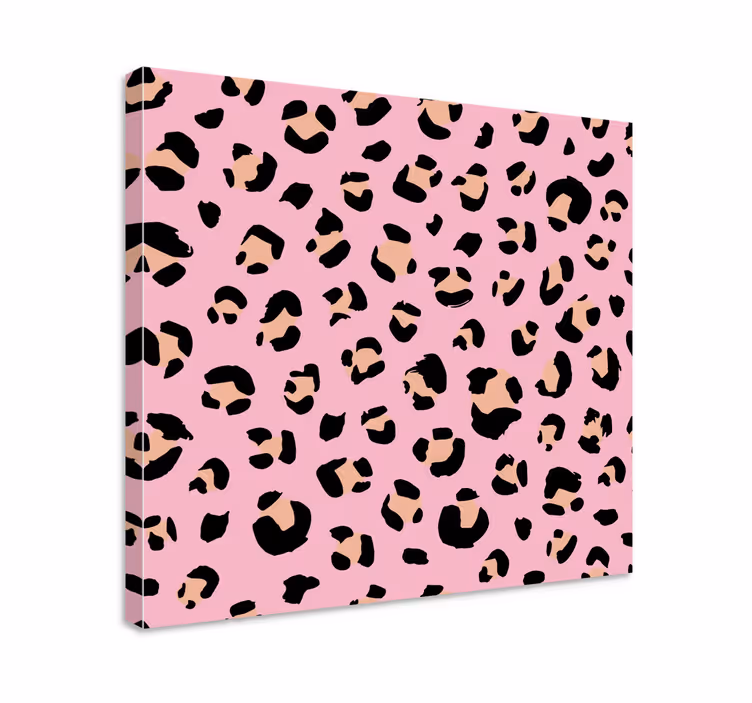 Leopard spot motif platna slike z motivi živali - TenStickers