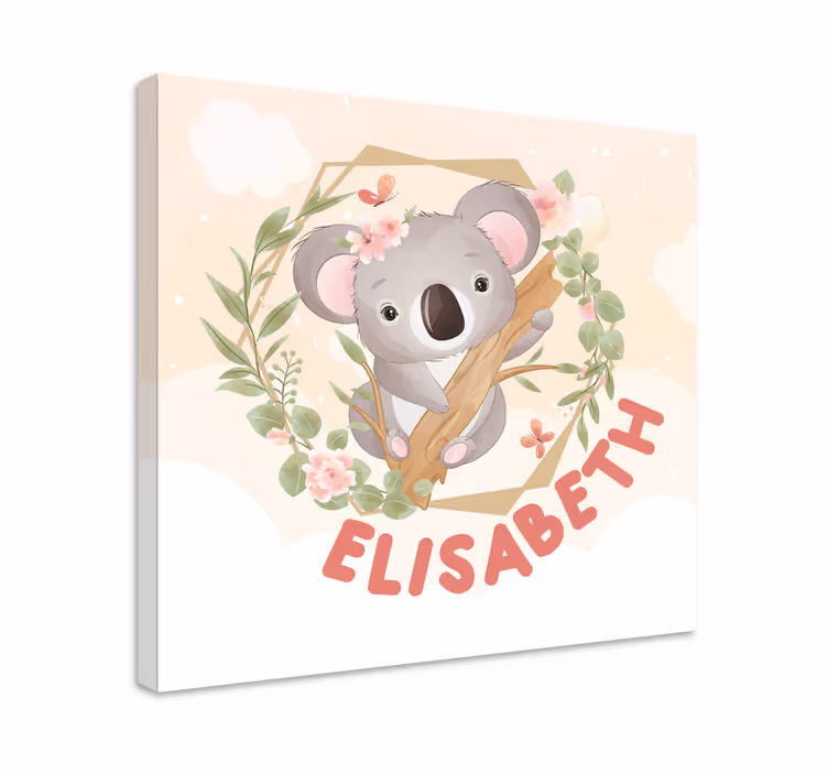 Personalizirana koala platna slike z motivi živali - TenStickers