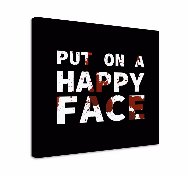 Inspirational quote platno za notranjo opremo - TenStickers